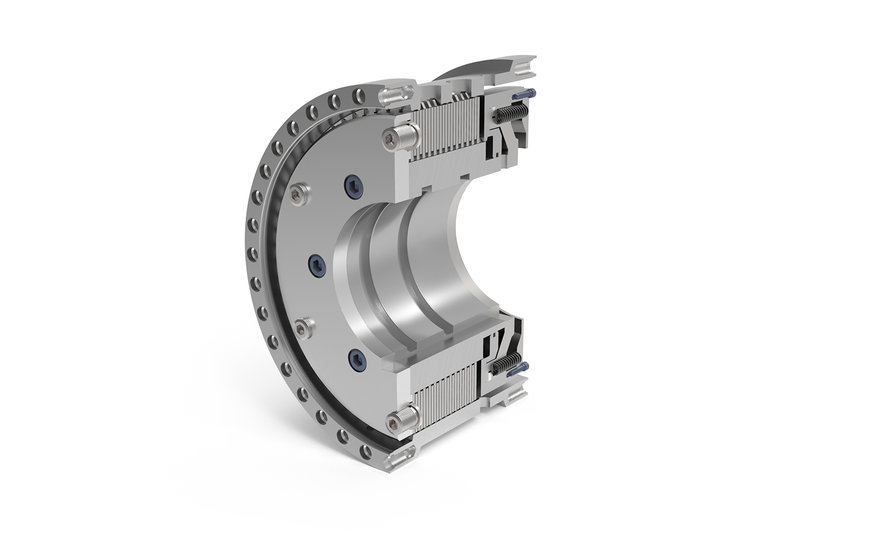 Compact Stromag KMS CC marine clutch accommodates 35% larger shaft sizes to benefit vessel packaging